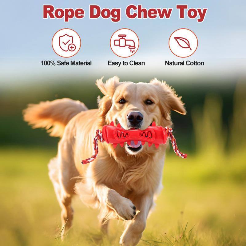 Dog Rope Toy Aggressive Chewers - Mainan Kunyah untuk Pengunyah Agresif Perlengkapan