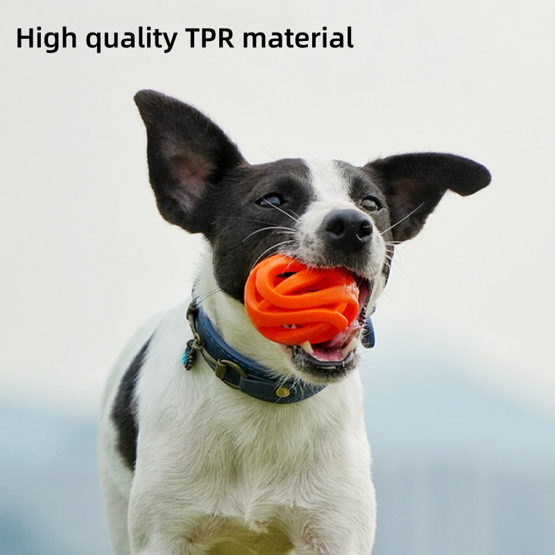 Indestructible Dog Chew Toy - Bola Kunyah Anjing Anti Rusak untuk
