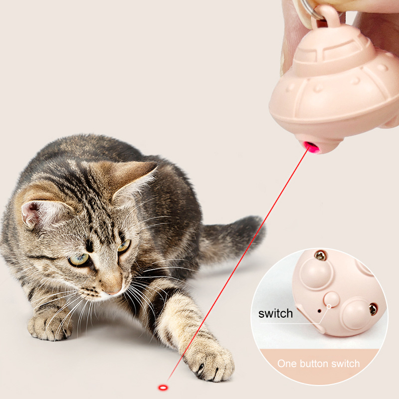 Laser Pointer Cat Toy Automatic - Mainan Laser Kucing, Penunjuk Laser untuk