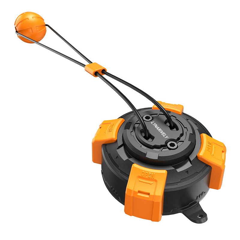 Suction Cup Dog Tug Toy - Mainan Bola Tarik Anjing dengan Suction