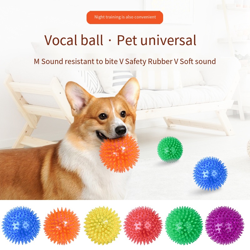 Suction Cup Dog Tug Toy - Mainan anjing mainan suara bola goyang