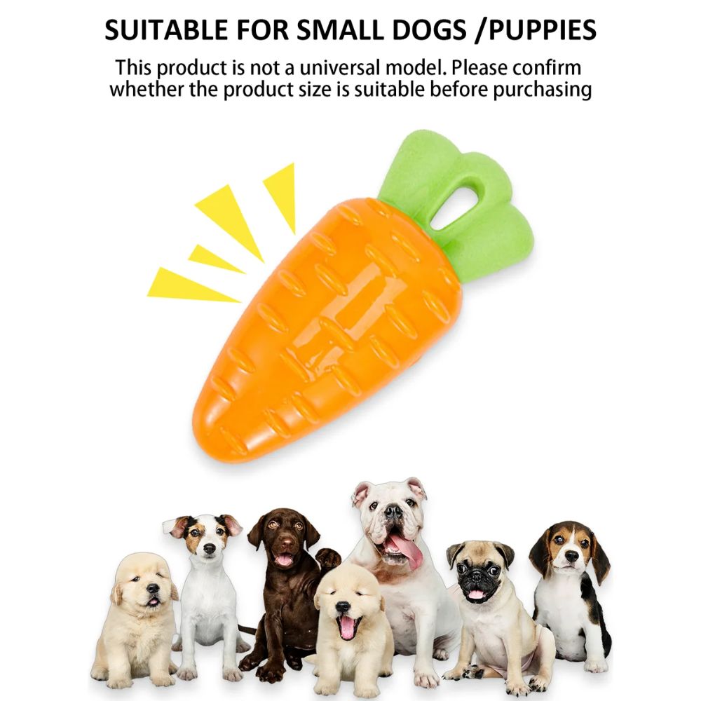 Indestructible Dog Chew Toy - Mainan Anjing TPR Tahan Lama Anti
