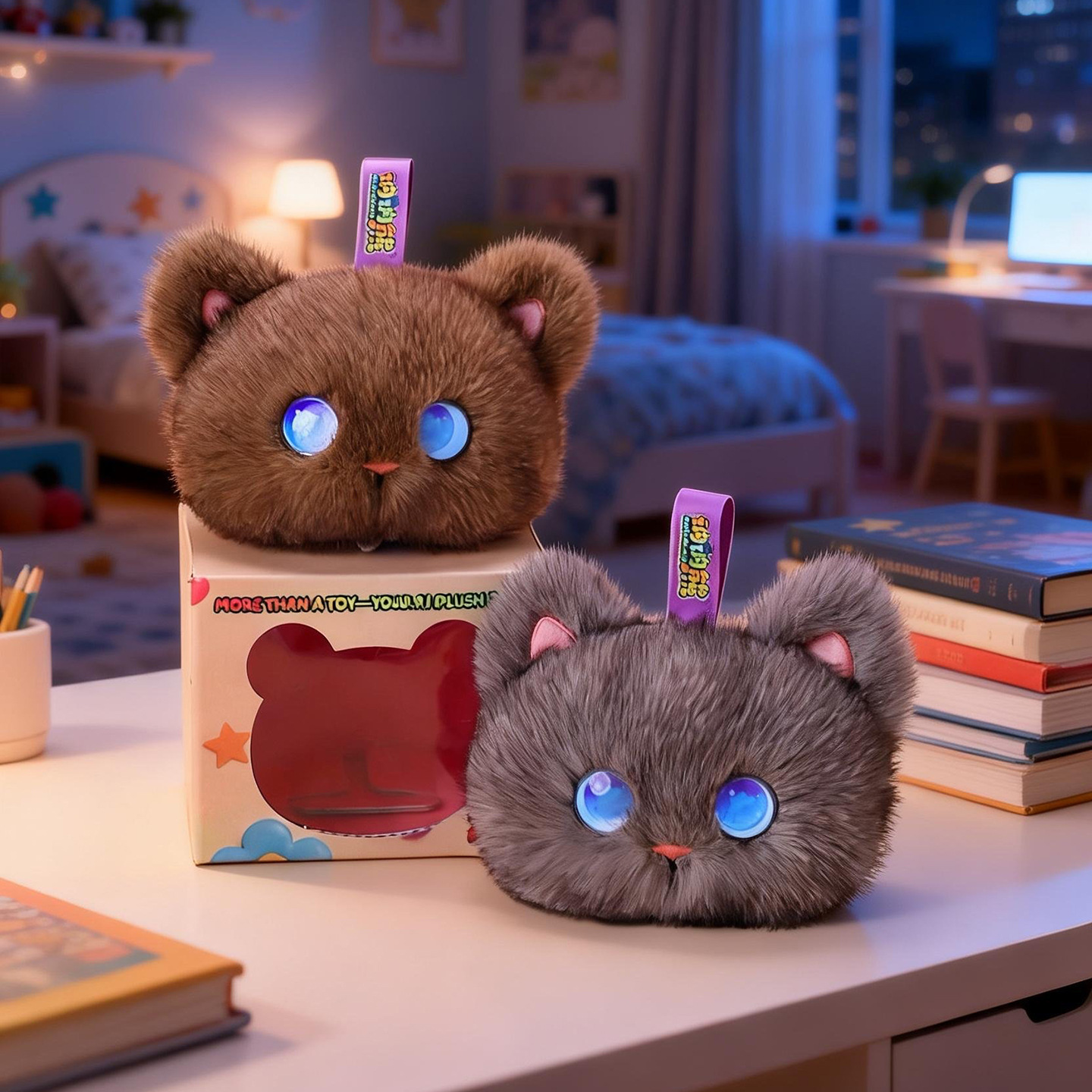 Cat Toys - Mainan Kucing Boneka AI Tobot, Teman