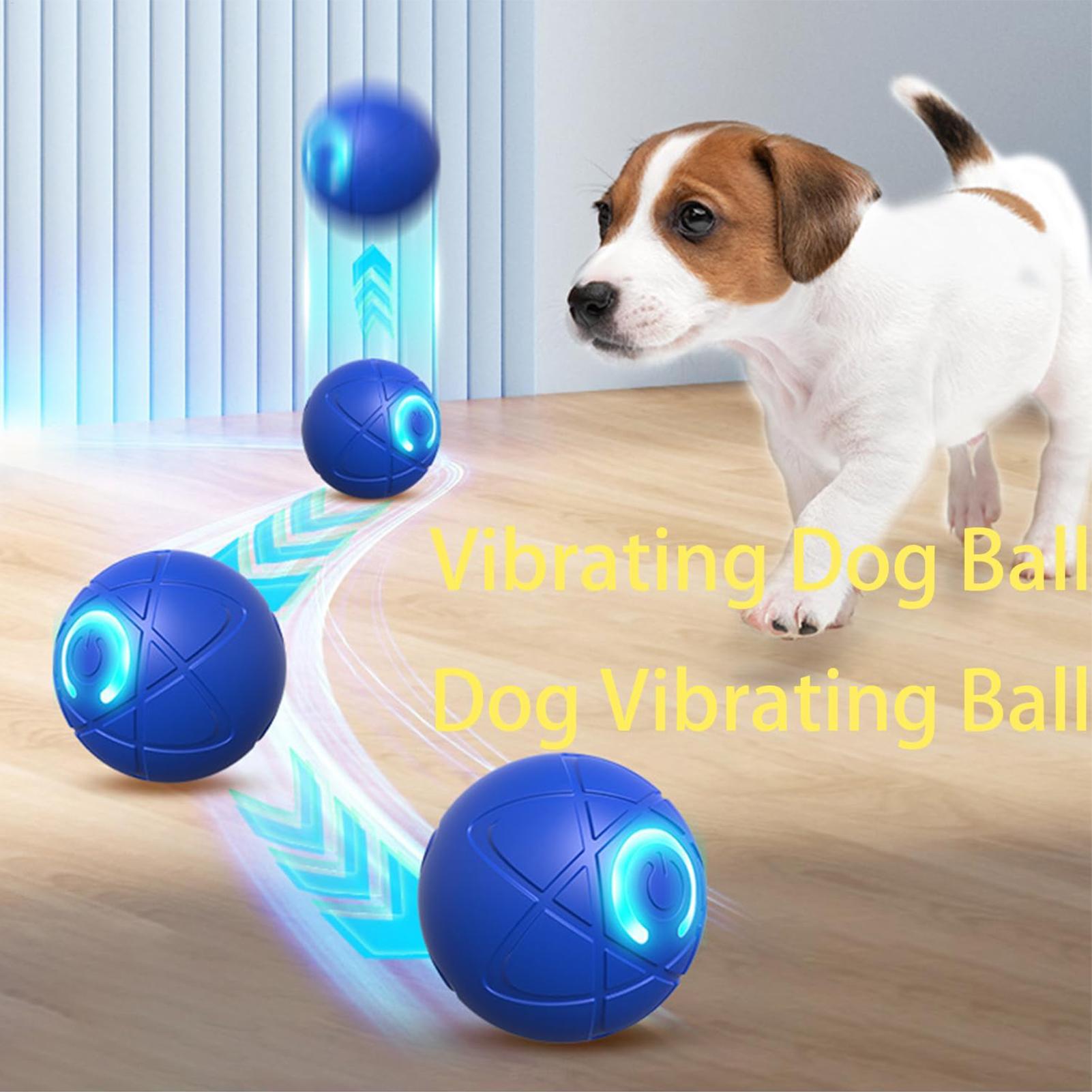 Automatic Moving Dog Ball - Mainan Anjing Pintar Bola Elektronik Interaktif