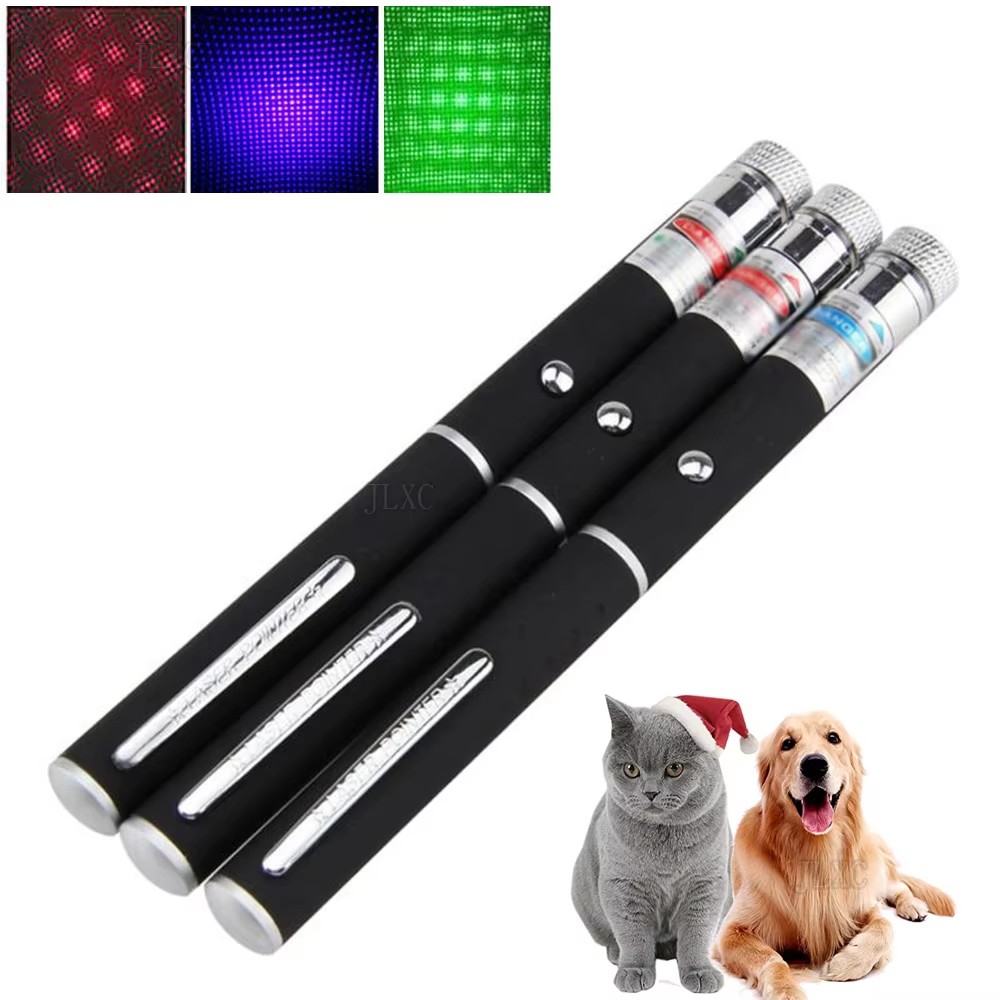Laser Pointer Cat Toy Automatic - (Tidak menyediakan baterai) Alat Pengajaran Laser