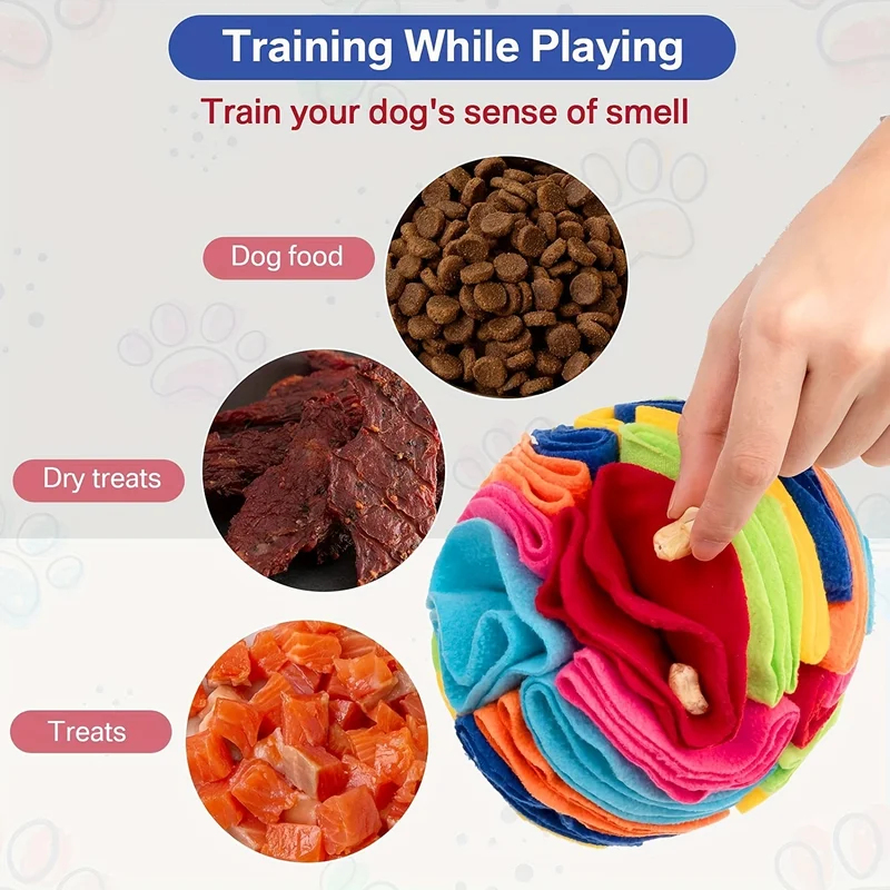 Snuffle Mat For Dogs - Mainan Anjing Interaktif Bola Snuffle untuk