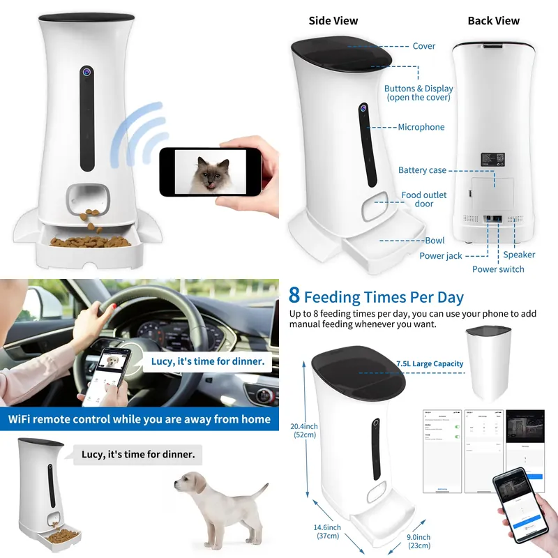Pet Feeders - Kamera Pengumpan Hewan Peliharaan Wifi Untuk