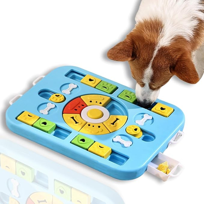 Dog Puzzle Feeder Toy - Mainan Puzzle Anjing Interaktif untuk Anjing