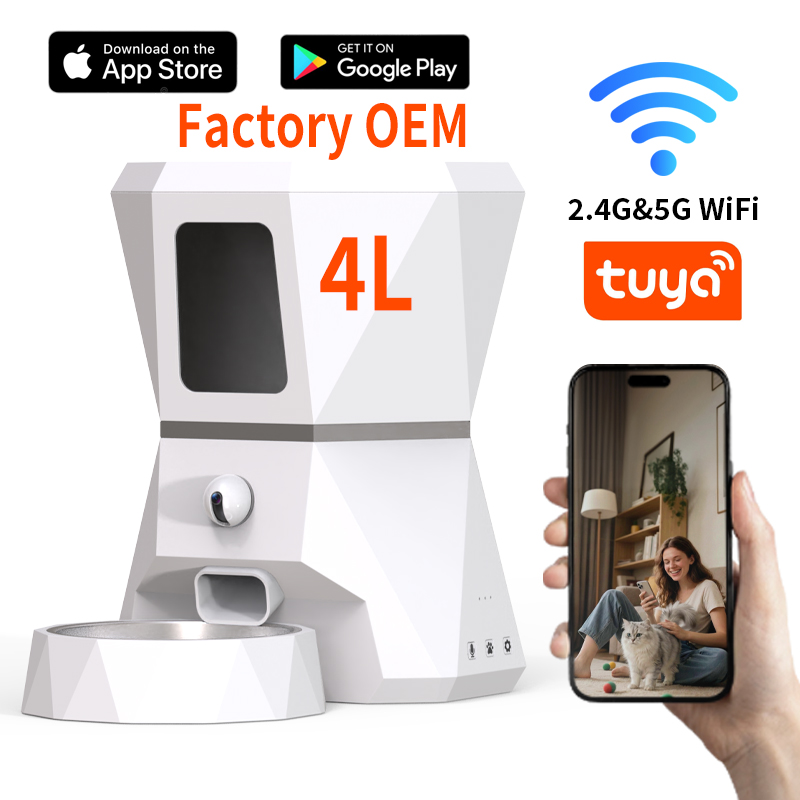 Pet Feeders - Dispenser Makanan Kucing Otomatis WIFI Kontrol
