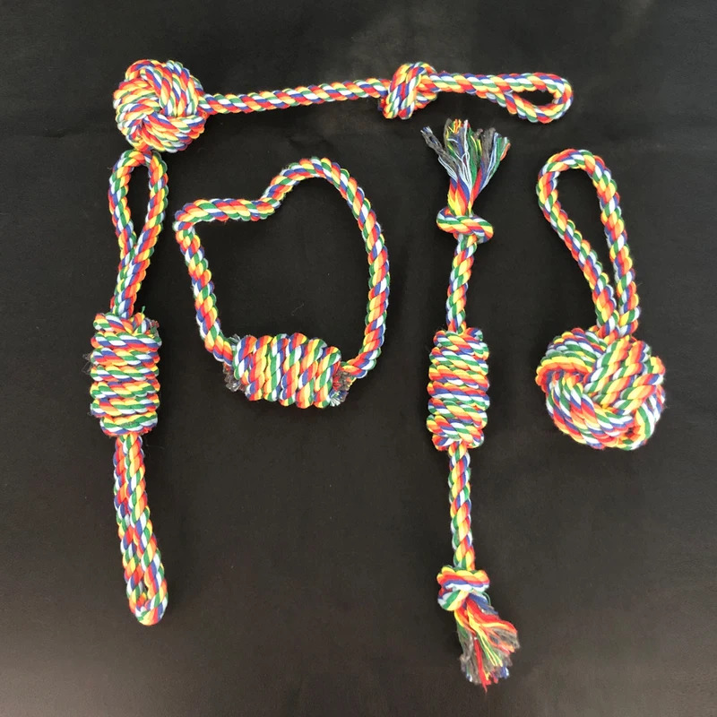 Dog Rope Toy Aggressive Chewers - Mainan Tali Anjing yang Tahan Lama