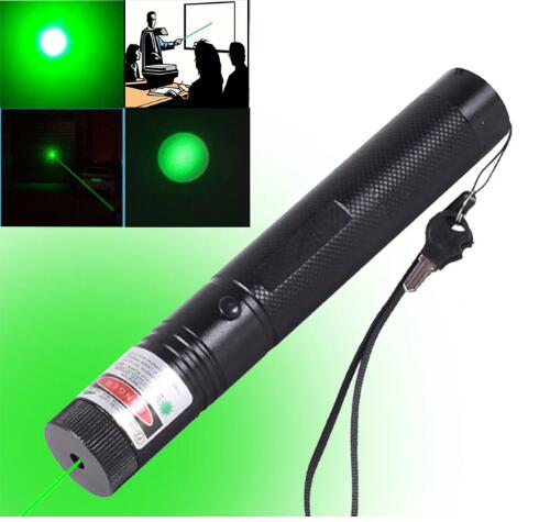 Laser Pointer Cat Toy Automatic - Alat Pengajaran Laser Hijau, Senter LED