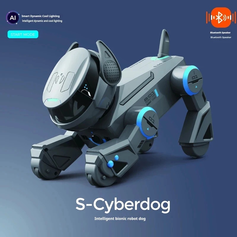 Dog Toys - Robot Anjing Pintar AI dengan Kontrol