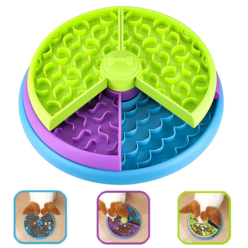 Dog Puzzle Feeder Toy - Puzzle Anjing Pengumpan Lambat Permainan Puzzle