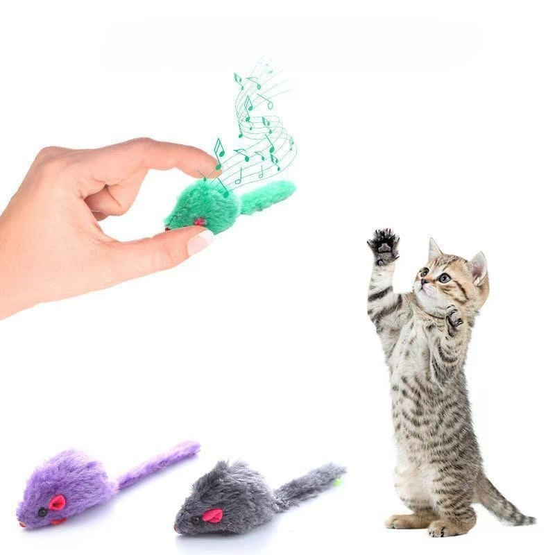 Mainan Tikus Kucing Berbunyi B - Catnip Interactive Plush Mouse ulasan dan harga