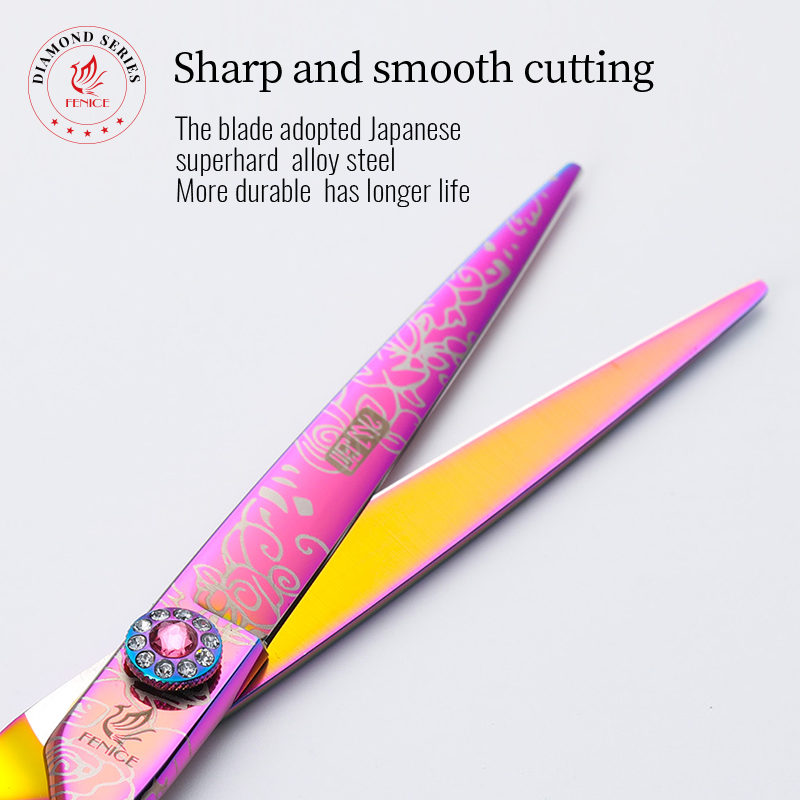 Gunting Lurus Fenice Fashion U - Pet Grooming ulasan dan harga