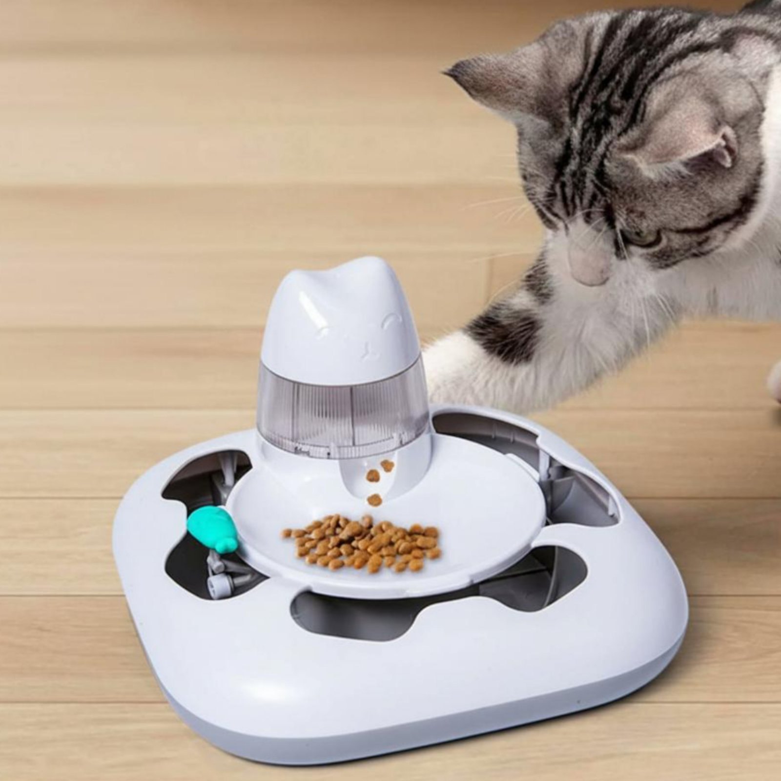 Mesin Permainan Berburu Kucing - Cat Toys ulasan dan harga