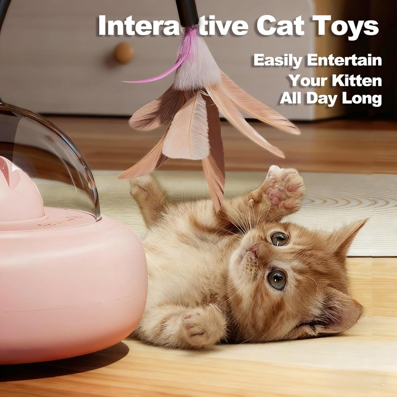 Mainan Kucing Interaktif 2 in  - Laser Pointer Cat Toy Automatic ulasan dan harga
