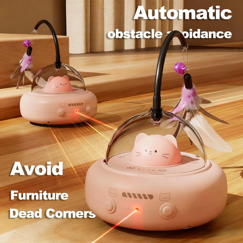 Mainan Kucing Interaktif 2 in  - Laser Pointer Cat Toy Automatic ulasan dan harga