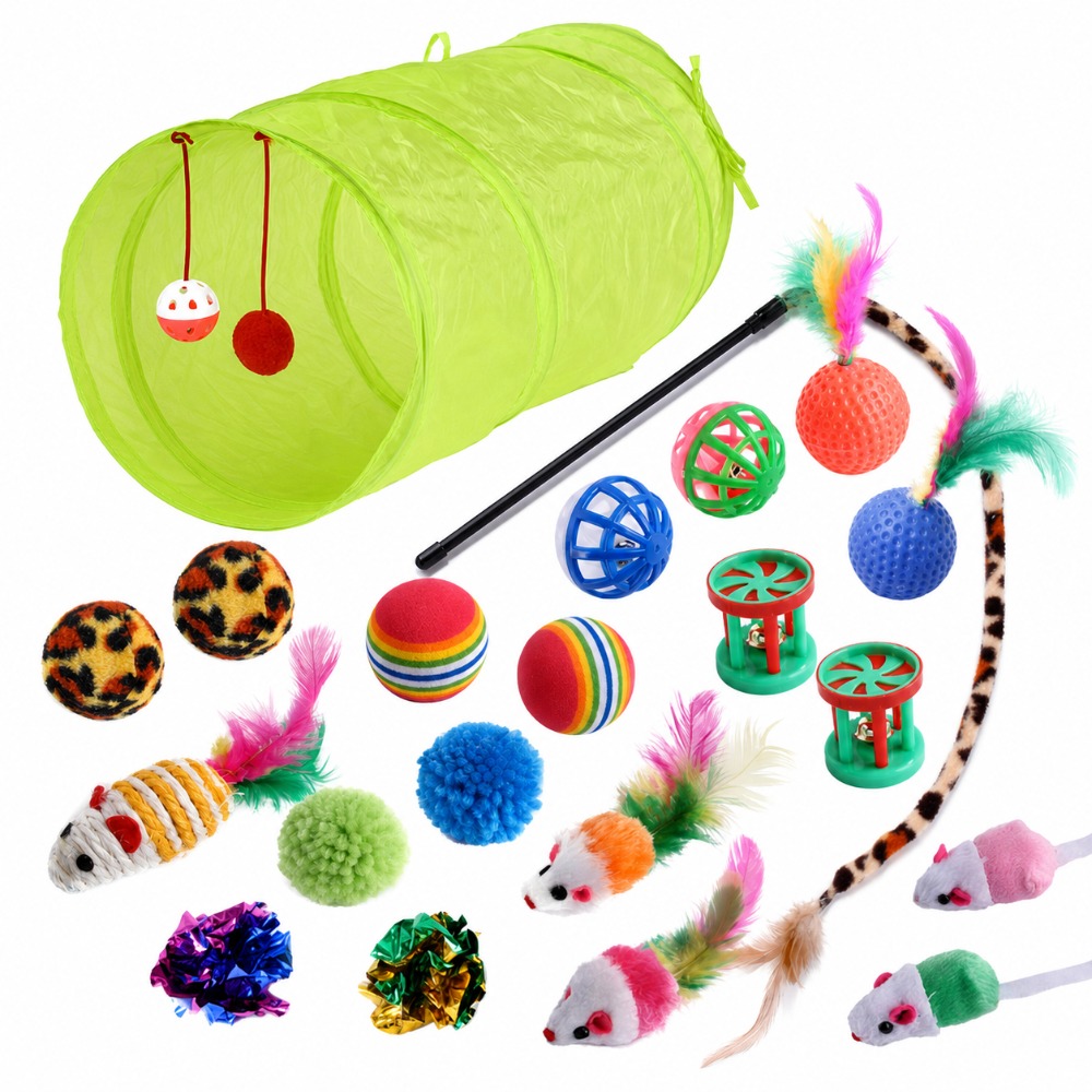 Paket Mainan Interaktif Kucing - Catnip Interactive Plush Mouse ulasan dan harga