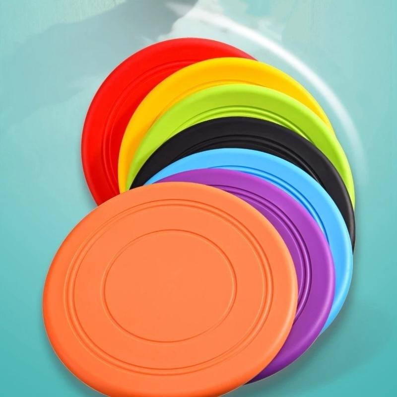 Mainan Piring Terbang Silikon  - Flying Disc Dog Training Toy ulasan dan harga