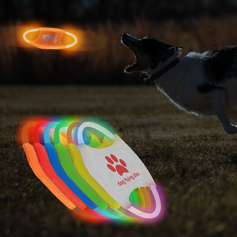 Cakram Terbang LED untuk Anjin - Flying Disc Dog Training Toy ulasan dan harga