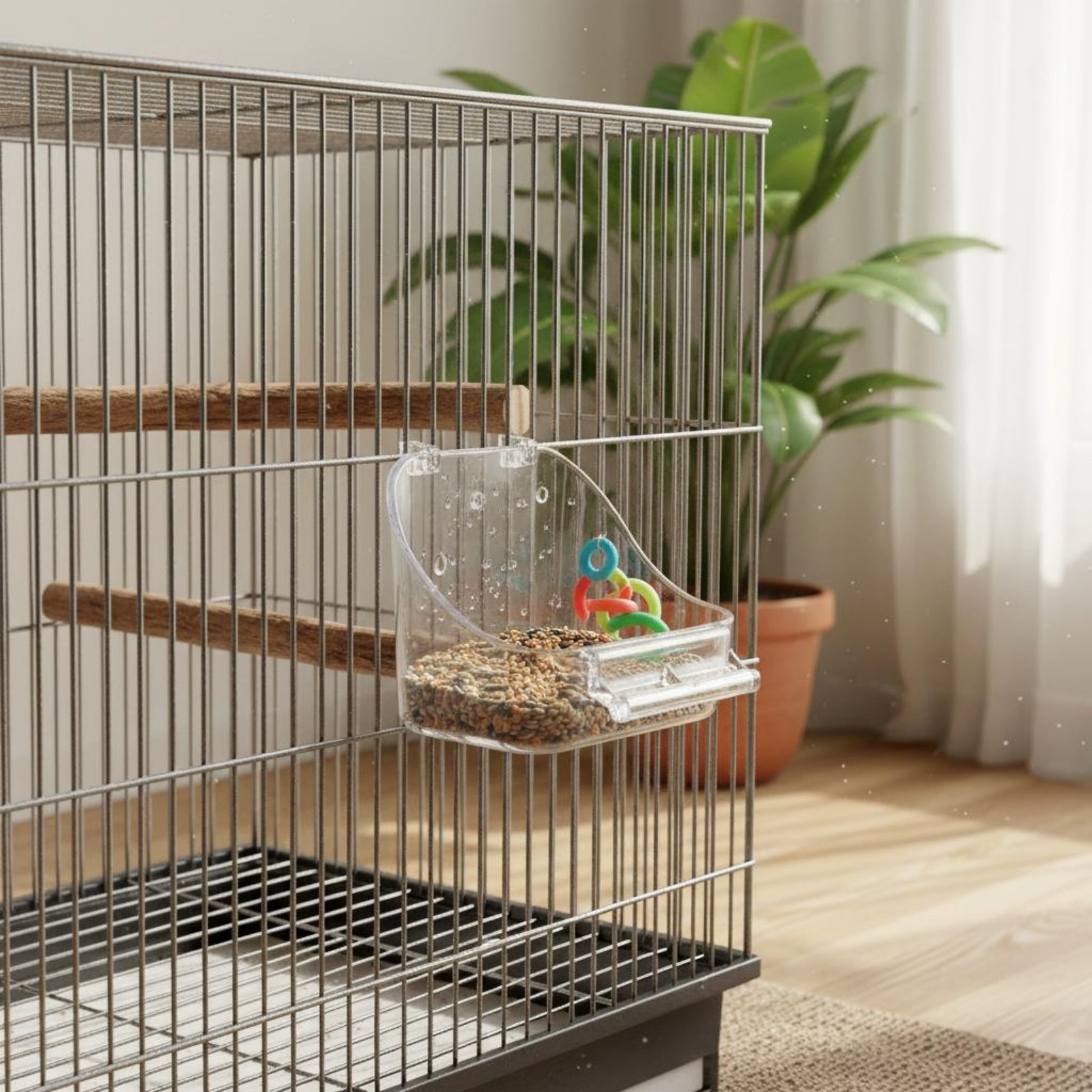 Mangkuk Makanan Burung dengan  - Pet Feeders ulasan dan harga