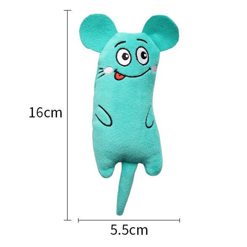 Mainan Catnip bordir mewah hew - Catnip Interactive Plush Mouse ulasan dan harga