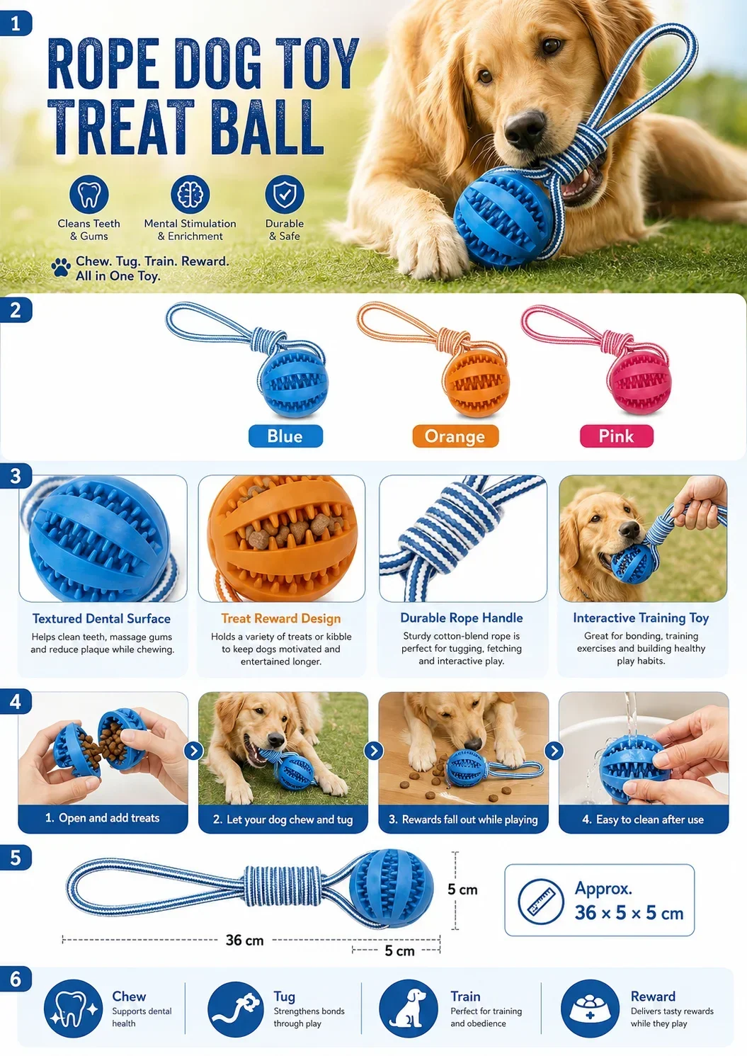 Mainan Bola Karet Anti Bocor u - Rubber Treat Dispensing Dog Toy ulasan dan harga