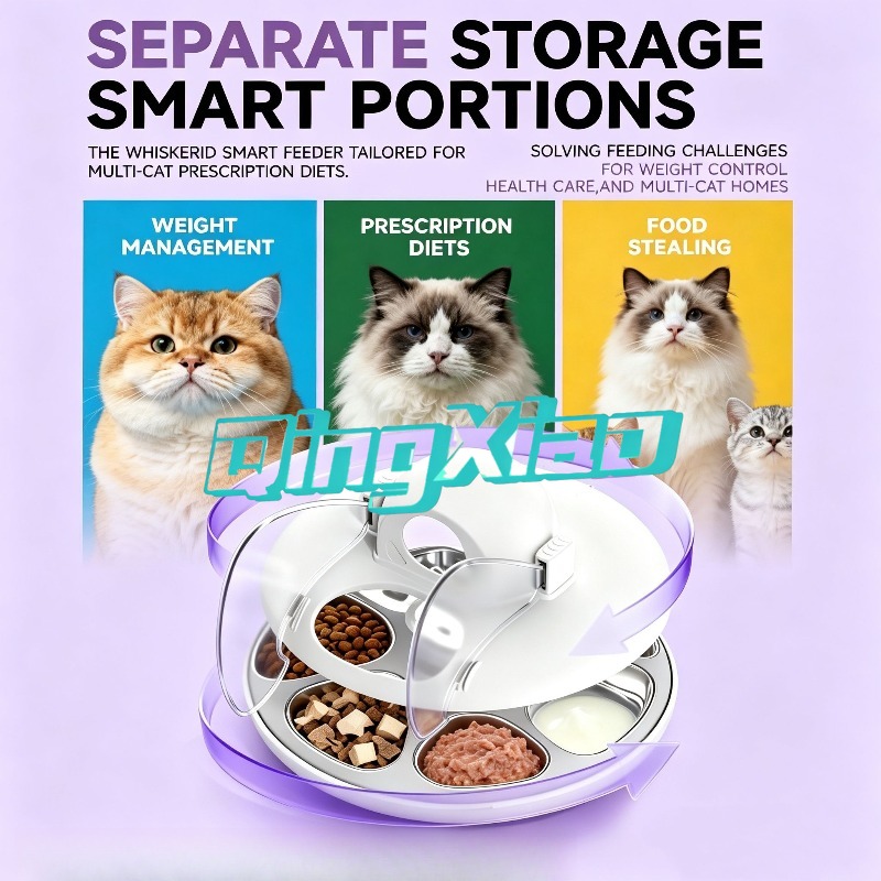 Pengumpan Kucing Pintar AI den - Pet Feeders ulasan dan harga