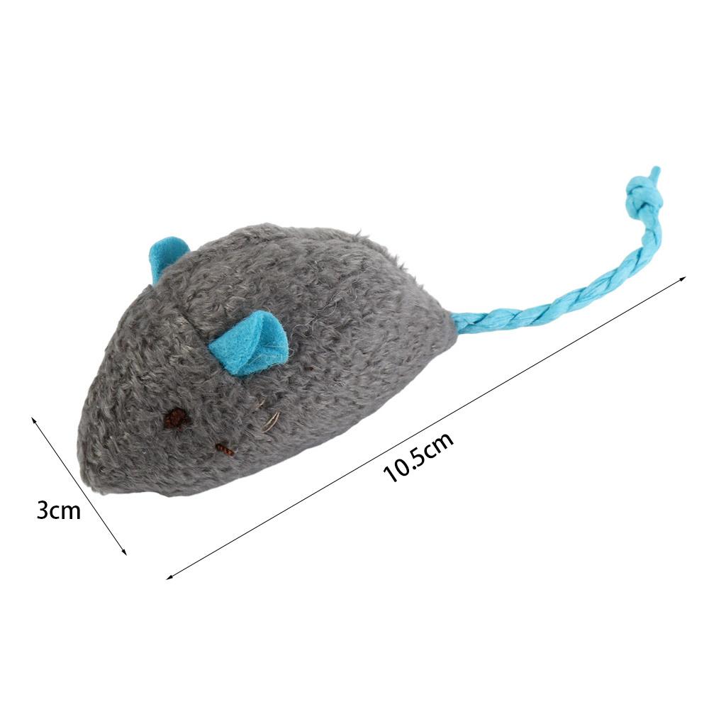 2 Buah Mainan Latihan Kucing I - Catnip Interactive Plush Mouse ulasan dan harga