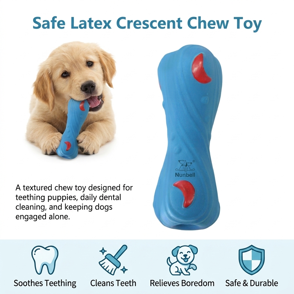1 Buah Mainan Pembersih Gigi L - Teeth Cleaning Dog Chew Bone ulasan dan harga