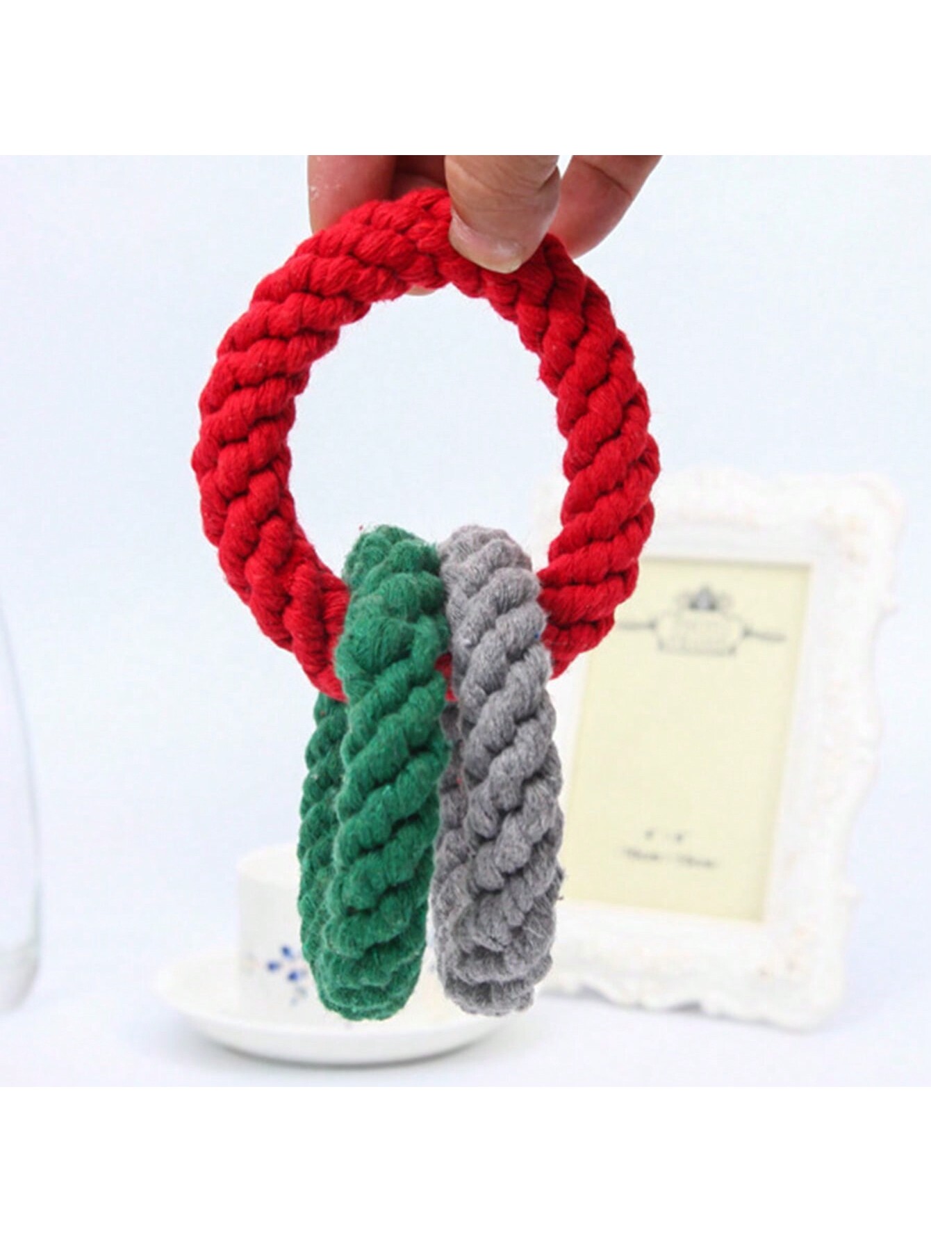 1pc Mainan Kunyah Besar dan Ku - Dog Rope Toy Aggressive Chewers ulasan dan harga
