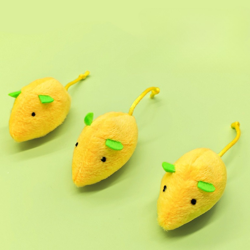 5 Buah Mainan Mewah Kunyah Kuc - Catnip Interactive Plush Mouse ulasan dan harga