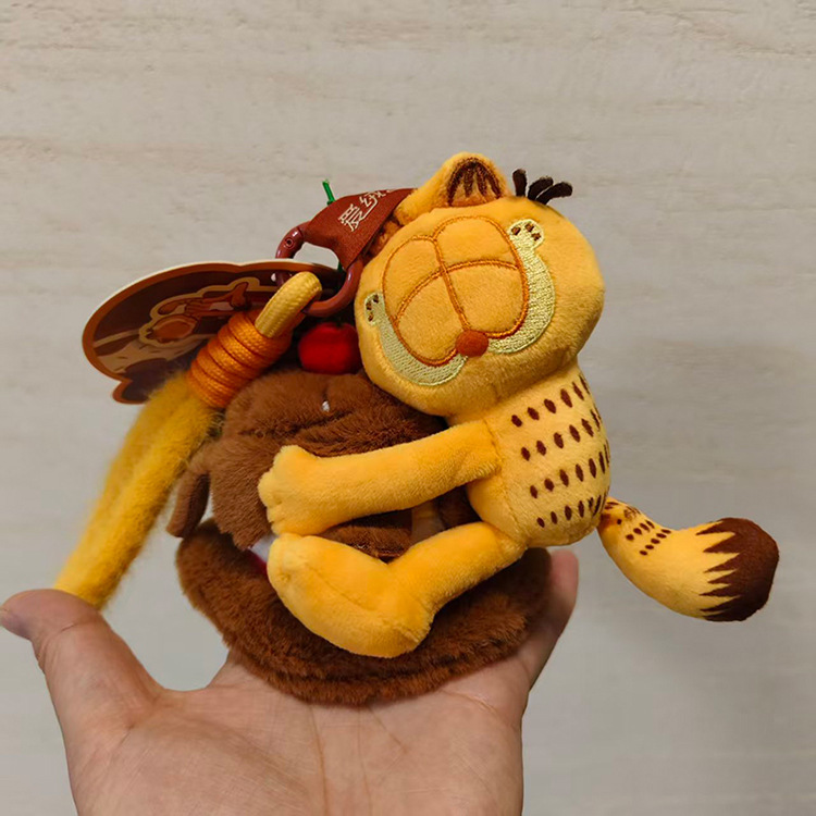Boneka Gantungan Kunci Garfiel - Cat Toys ulasan dan harga