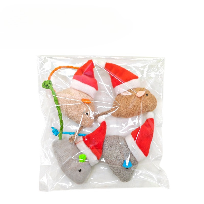 5 Buah Mainan Kunyah Dorong Ku - Catnip Interactive Plush Mouse ulasan dan harga