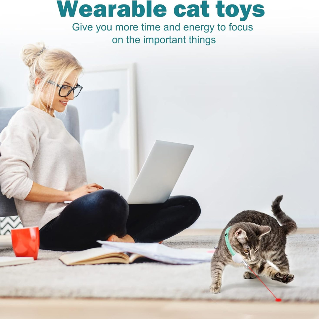 Kerah Penunjuk Laser untuk Kuc - Laser Pointer Cat Toy Automatic ulasan dan harga
