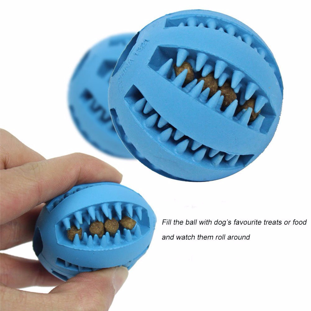 Bola Mainan Anjing Silikon Tah - Dog Puzzle Feeder Toy ulasan dan harga