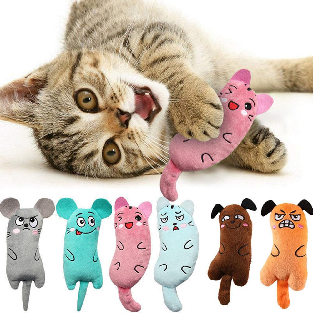 Mainan Kucing Bentuk Tikus Luc - Catnip Interactive Plush Mouse ulasan dan harga