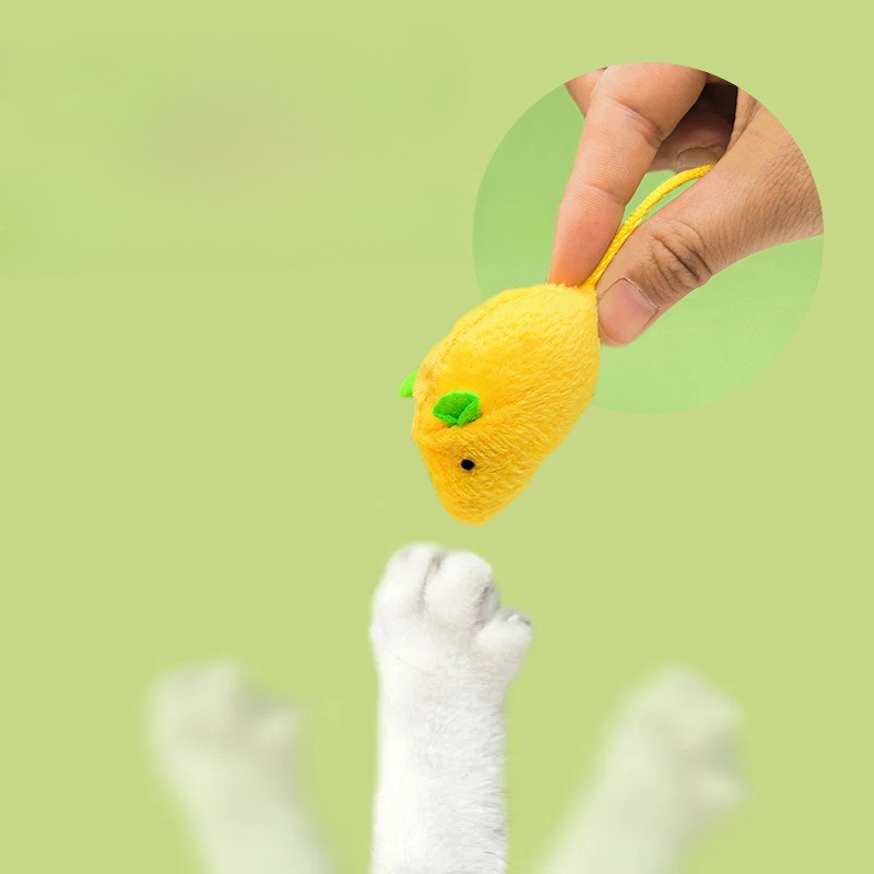 Mainan Tikus Interaktif untuk  - Catnip Interactive Plush Mouse ulasan dan harga
