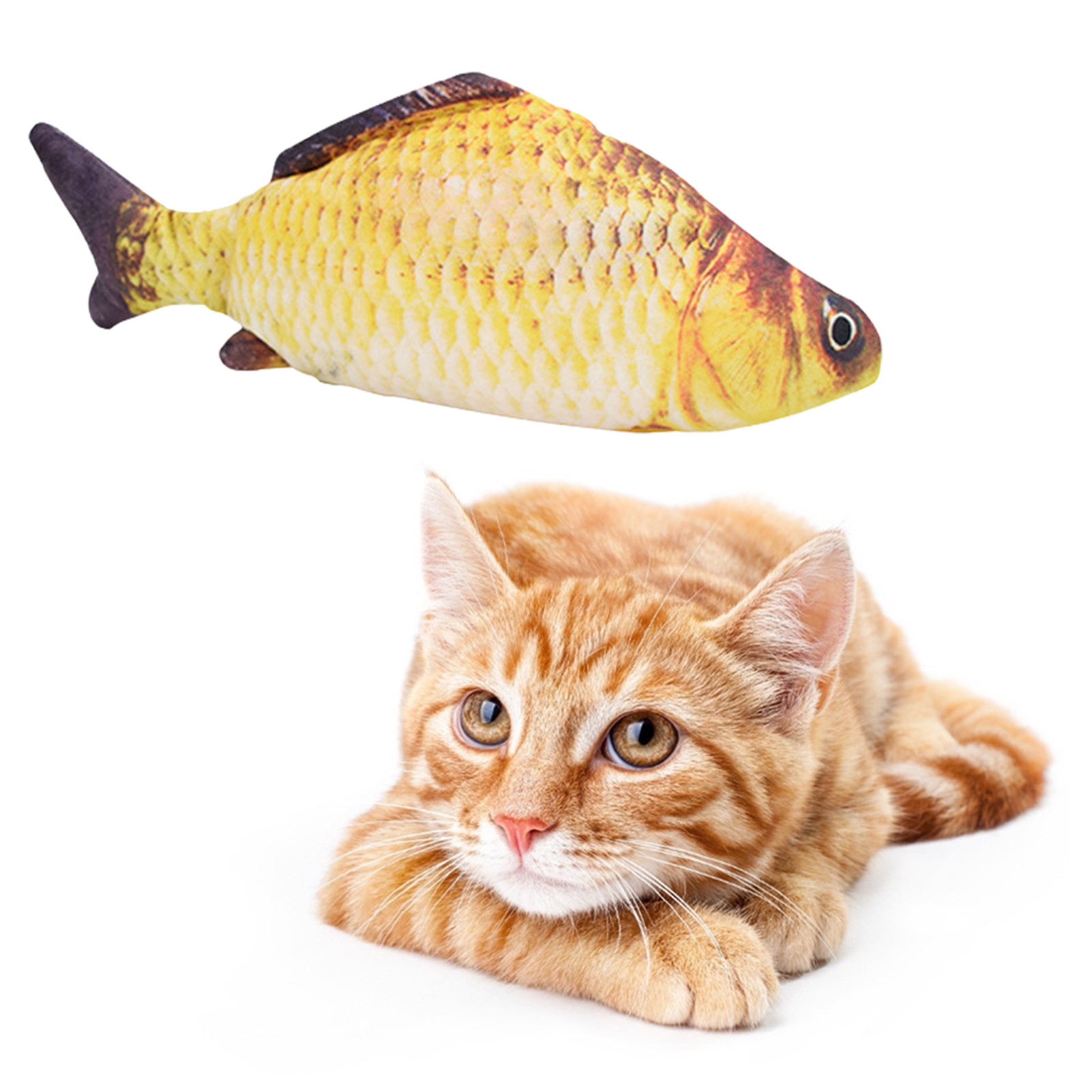 Mainan Ikan untuk Kucing, Peng - Electric Floppy Fish Dog Toy ulasan dan harga