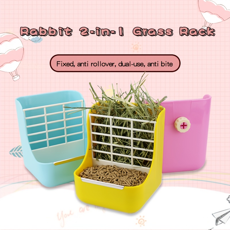 Wadah Pakan Jerami Hewan Pelih - Pet Feeders ulasan dan harga