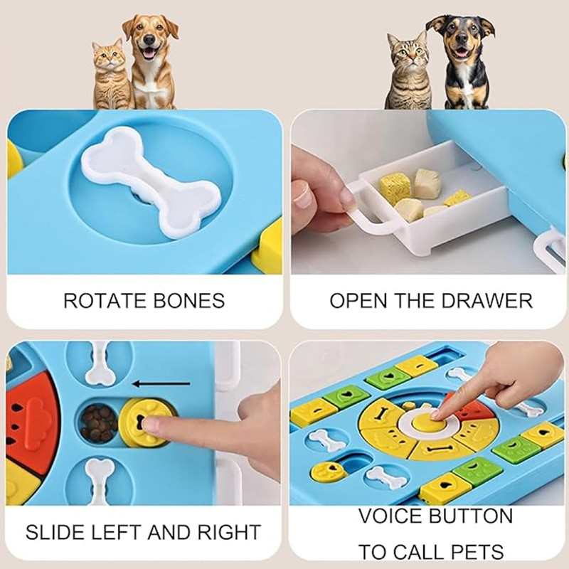 Mainan Puzzle Anjing Interakti - Dog Puzzle Feeder Toy ulasan dan harga
