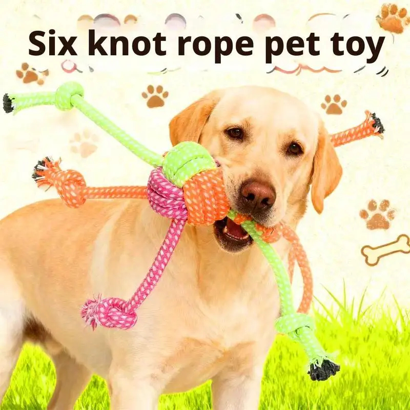 Mainan Kunyah Anjing Tahan Lam - Dog Rope Toy Aggressive Chewers ulasan dan harga