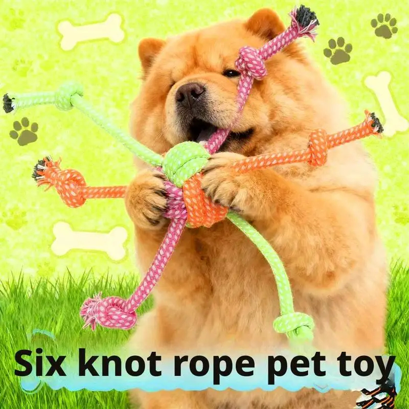 Mainan Kunyah Anjing Tahan Lam - Dog Rope Toy Aggressive Chewers ulasan dan harga