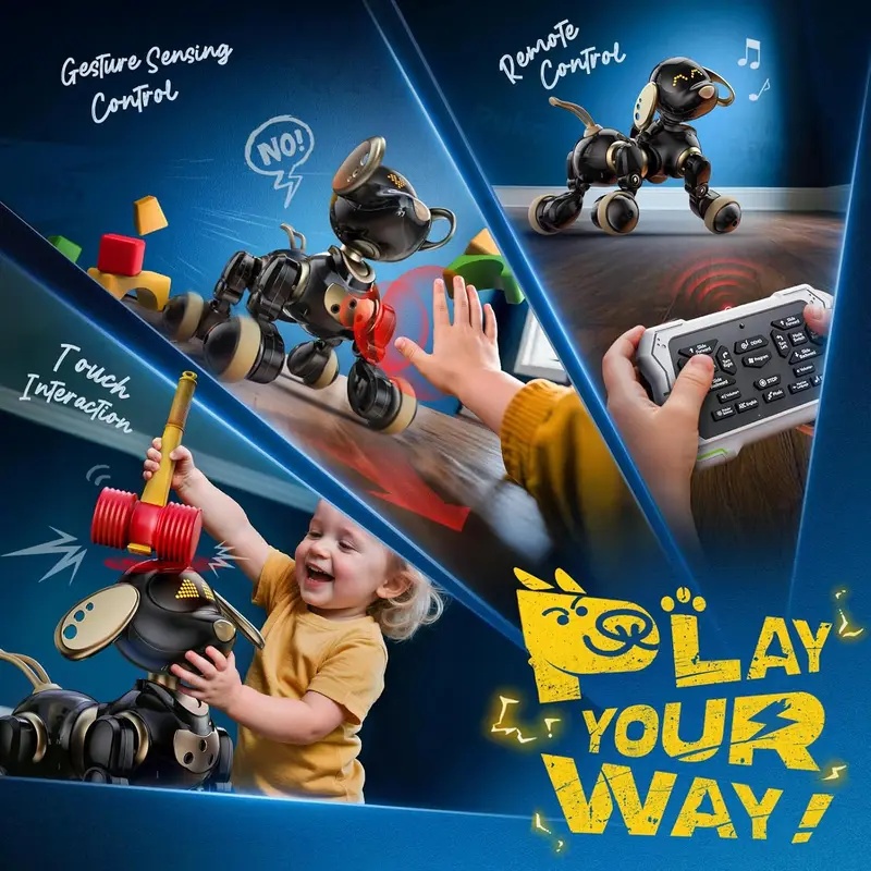 Mainan Anjing Robot Pintar den - Dog Toys ulasan dan harga