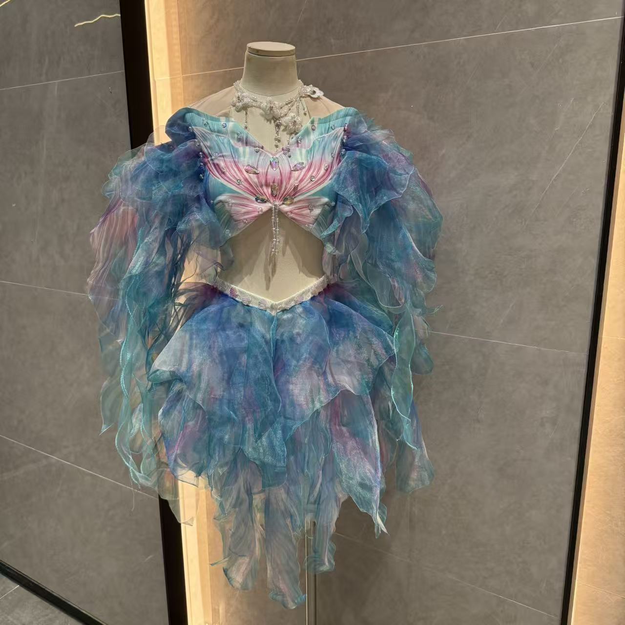 Rok Tari Air Putri Duyung Gaun - Aquarium ulasan dan harga
