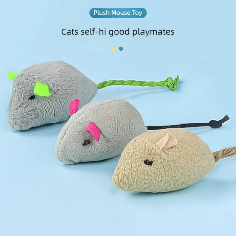 Mainan Tikus Catnip untuk Kuci - Catnip Interactive Plush Mouse ulasan dan harga