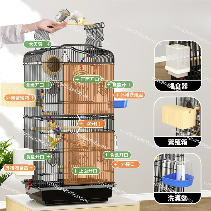 Kandang Burung, Tempat Makan B - Pet Feeders ulasan dan harga