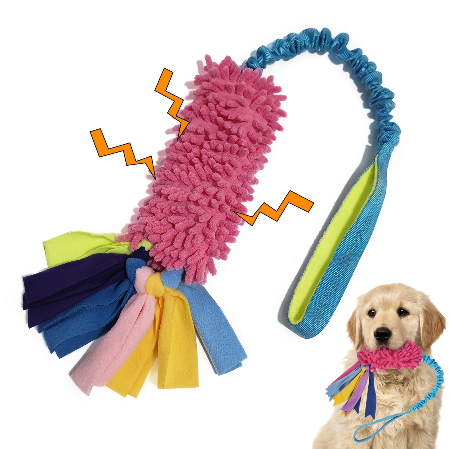 Mainan Anjing Tahan Lama untuk - Suction Cup Dog Tug Toy ulasan dan harga