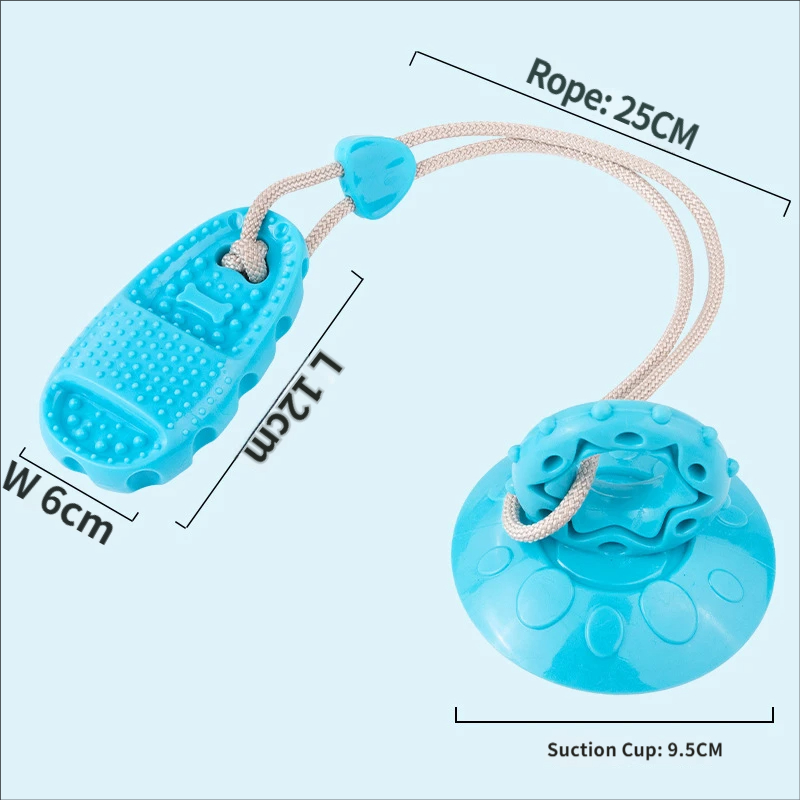 Mainan Tarik Anjing dengan Suc - Suction Cup Dog Tug Toy ulasan dan harga